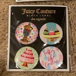 Juicy Couture Black Label Pins